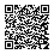 QR kód a telefonszámhoz +17242014212