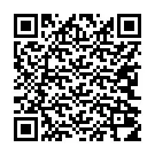 QR kód a telefonszámhoz +17242014233