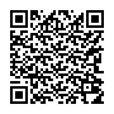 Kode QR untuk nomor Telepon +17242014240