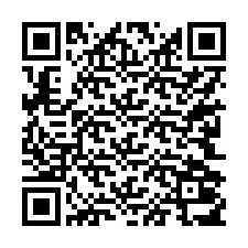 QR код за телефонен номер +17242017328