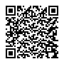 Código QR para número de telefone +17242094391