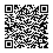 電話番号のQRコード +17242219993