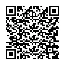 QR-код для номера телефона +17242356864