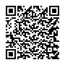 QR kód a telefonszámhoz +17242357045