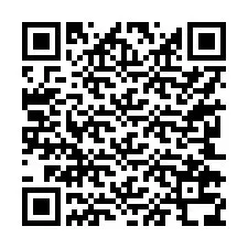 QR код за телефонен номер +17242738984