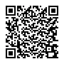 QR Code สำหรับหมายเลขโทรศัพท์ +17243690062