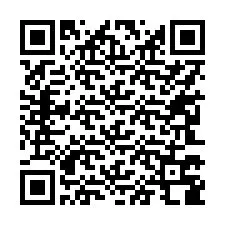 QR-код для номера телефона +17243788053