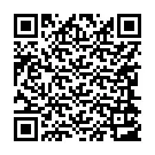 QR-код для номера телефона +17244103856