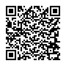 QR Code สำหรับหมายเลขโทรศัพท์ +17244735700