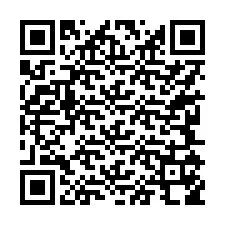 Código QR para número de teléfono +17245158024