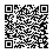 QR kód a telefonszámhoz +17245158033