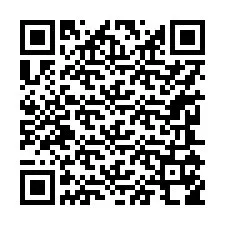 Código QR para número de teléfono +17245158055