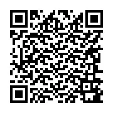 QR-koodi puhelinnumerolle +17246181052