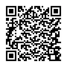 QR код за телефонен номер +17247040170