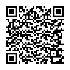 QR-код для номера телефона +17247612692