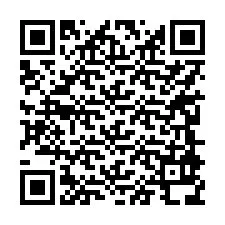 Kode QR untuk nomor Telepon +17248938852