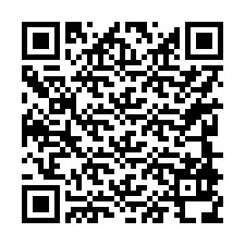 Kode QR untuk nomor Telepon +17248938901