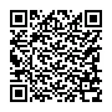 Código QR para número de telefone +17249738581