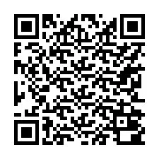 電話番号のQRコード +17252000025