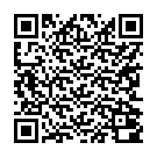 QR kód a telefonszámhoz +17252000222