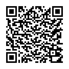 Código QR para número de teléfono +17252010011