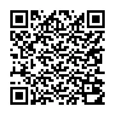 Código QR para número de teléfono +17252010042