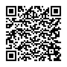 QR-code voor telefoonnummer +17272056592