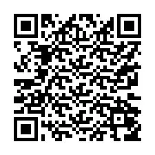 QR kód a telefonszámhoz +17272056604