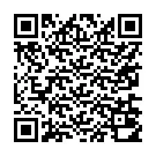 QR Code pour le numéro de téléphone +17276010106