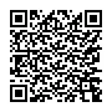 QR-koodi puhelinnumerolle +17277248994