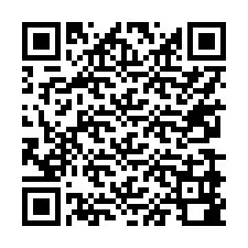 QR kód a telefonszámhoz +17279980083