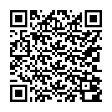 Codice QR per il numero di telefono +17302000013