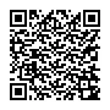 Codice QR per il numero di telefono +17314342482