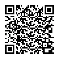 Codice QR per il numero di telefono +17322000022