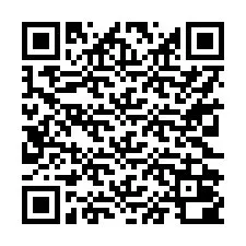 Código QR para número de teléfono +17322000036