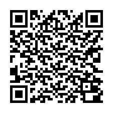 QR код за телефонен номер +17322000122