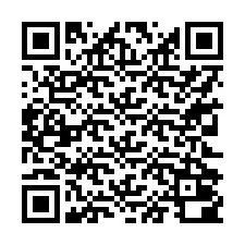 Código QR para número de teléfono +17322000256