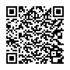 QR-koodi puhelinnumerolle +17322000322