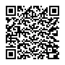 QR код за телефонен номер +17322000438