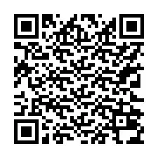 QR-code voor telefoonnummer +17322034015