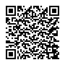 QR код за телефонен номер +17322047859