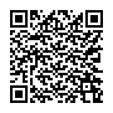 Código QR para número de telefone +17322268598