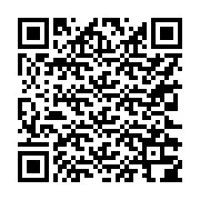 QR-koodi puhelinnumerolle +17322304146