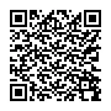 QR-code voor telefoonnummer +17322598608