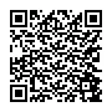 Código QR para número de teléfono +17322847776