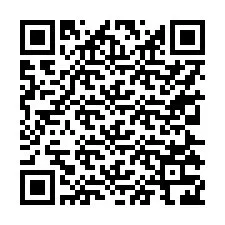 Código QR para número de teléfono +17325326316