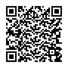 Kode QR untuk nomor Telepon +17343046642