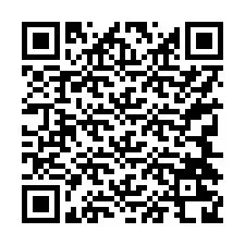 QR код за телефонен номер +17344228720