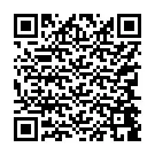 Código QR para número de telefone +17345489968