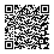 QR-koodi puhelinnumerolle +17347634400